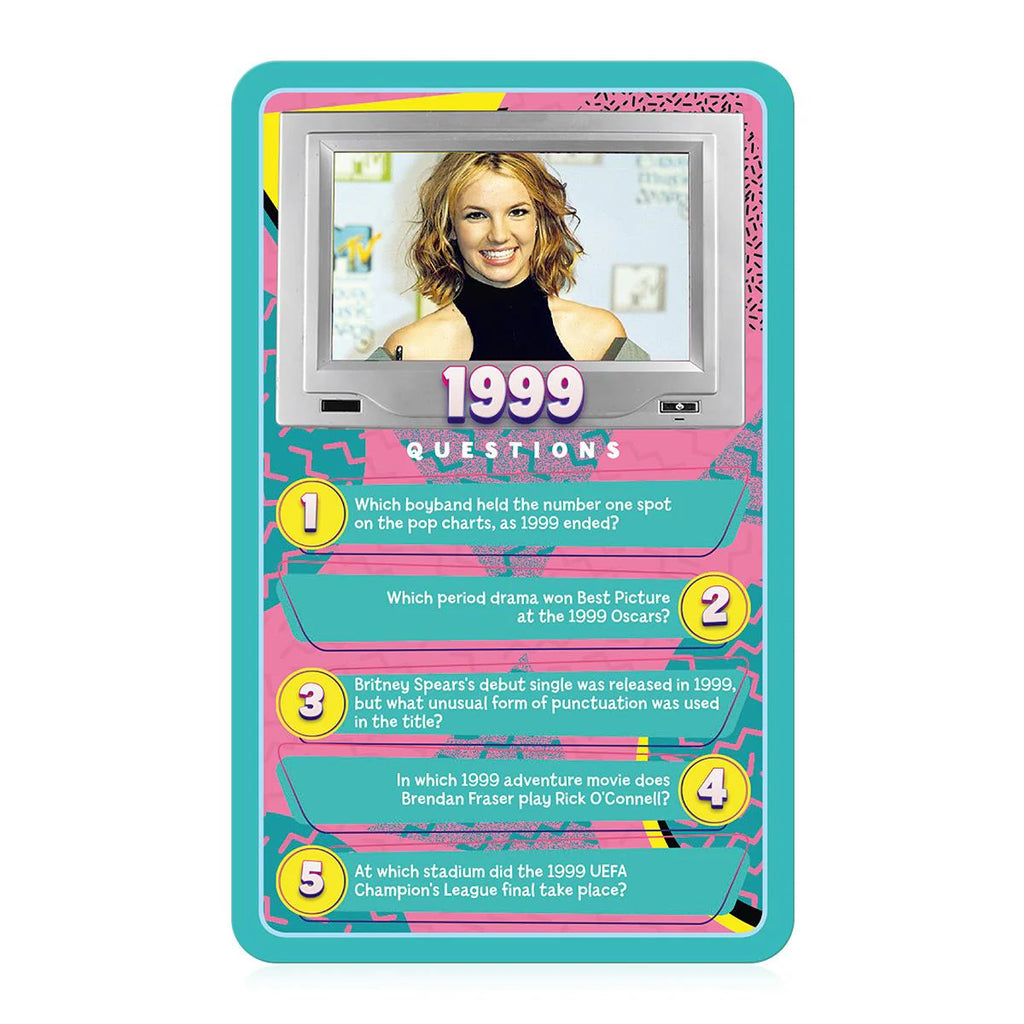 Top Trumps 1990's Quiz