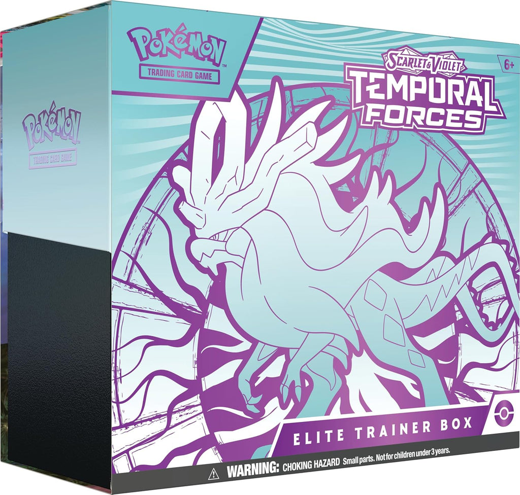 Pokemon Scarlet & Violet: Temporal Forces Elite Trainer Box - Walking Wake