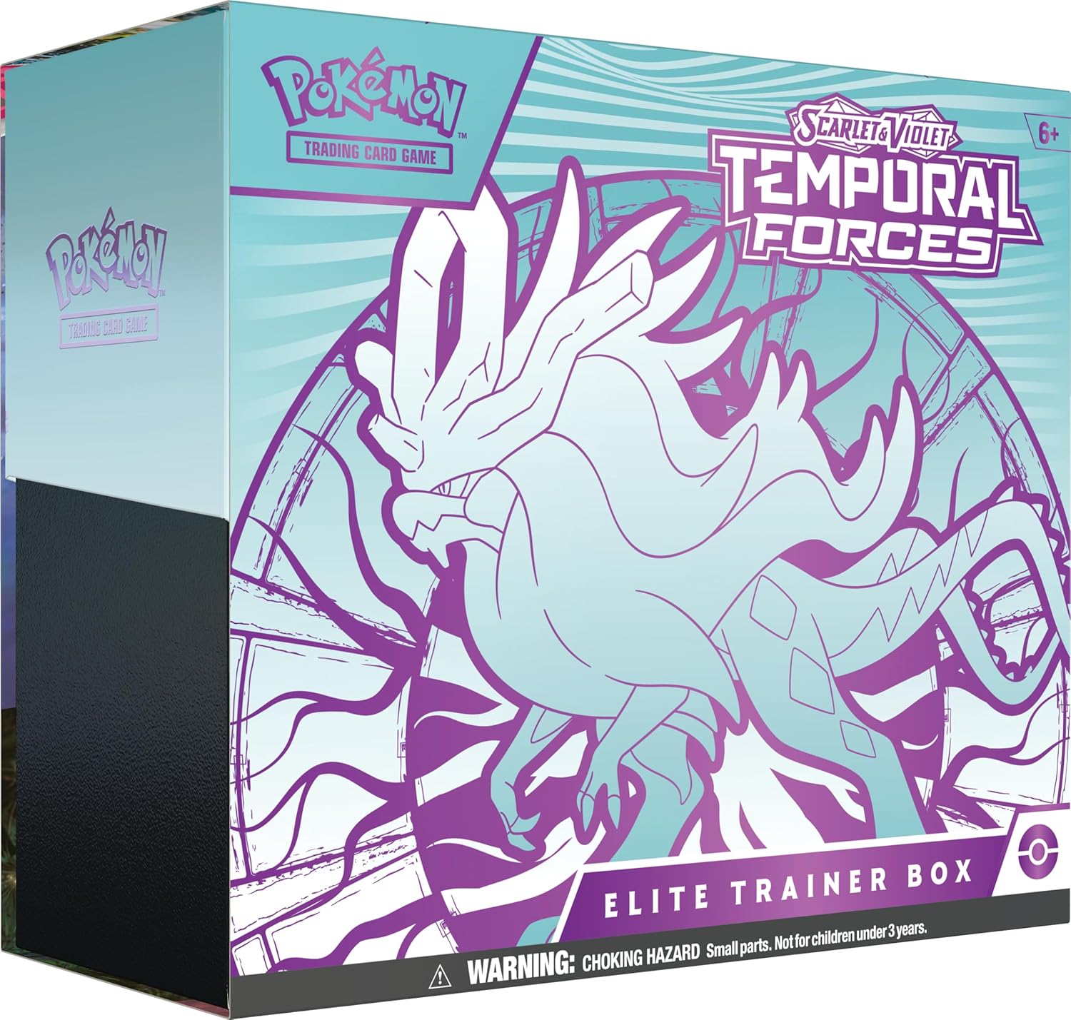Pokemon Scarlet & Violet: Temporal Forces Elite Trainer Box - Walking Wake