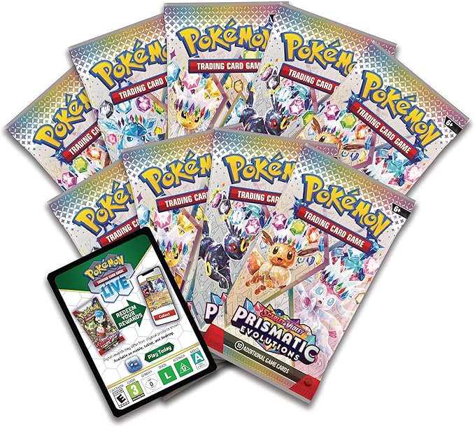 Pokemon Scarlet & Violet: Prismatic Evolutions Elite Trainer Box