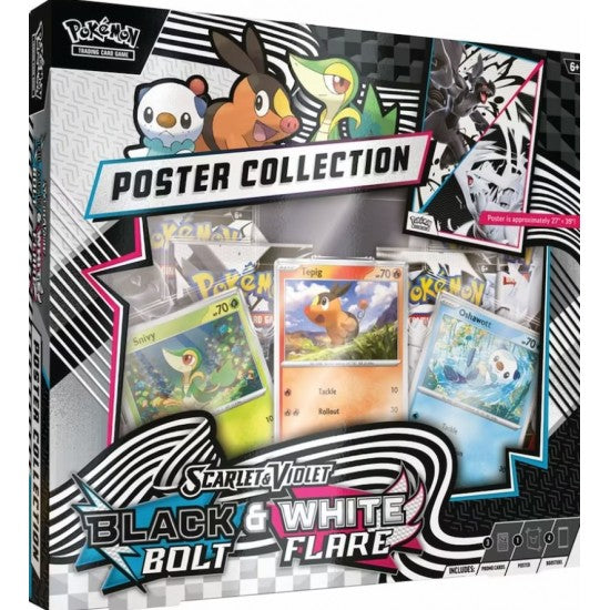 Pokémon Black Bolt & White Flare - Unova Poster Collection
