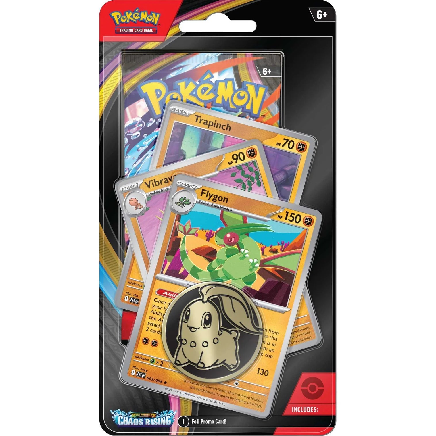 Pokémon Mega Evolution: Chaos Rising - Blister Pack - Flygon