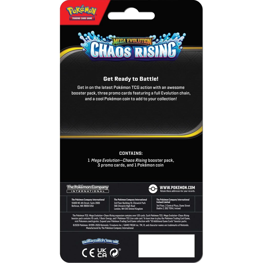 Pokémon Mega Evolution: Chaos Rising - Blister Pack - Flygon