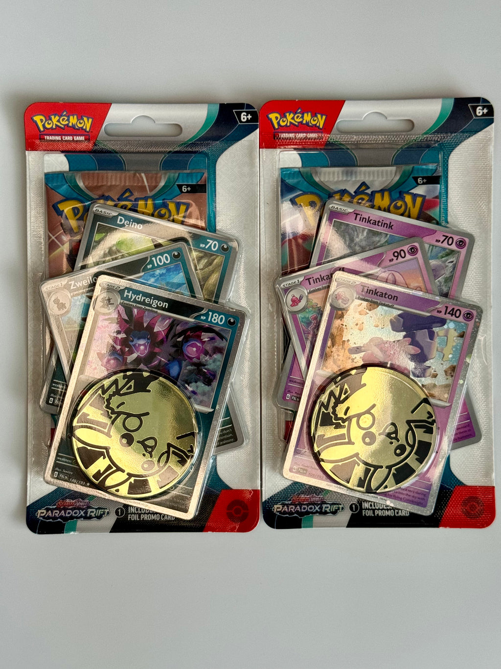 Pokemon Scarlet & Violet: Paradox Rift Blister Pack - Hydreigon