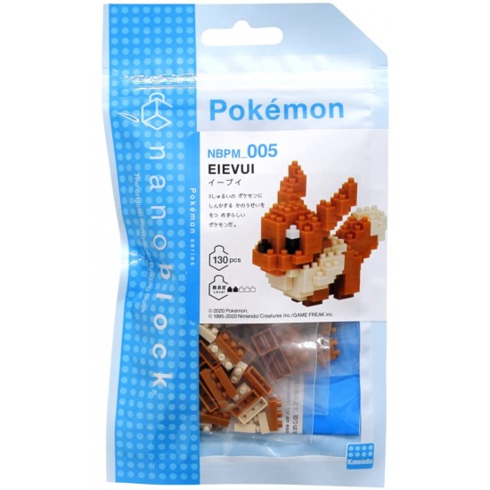Nanoblock Pokémon Character Pack - Eevee