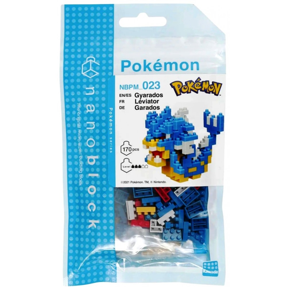 Nanoblock Pokémon Character Pack - Gyarados