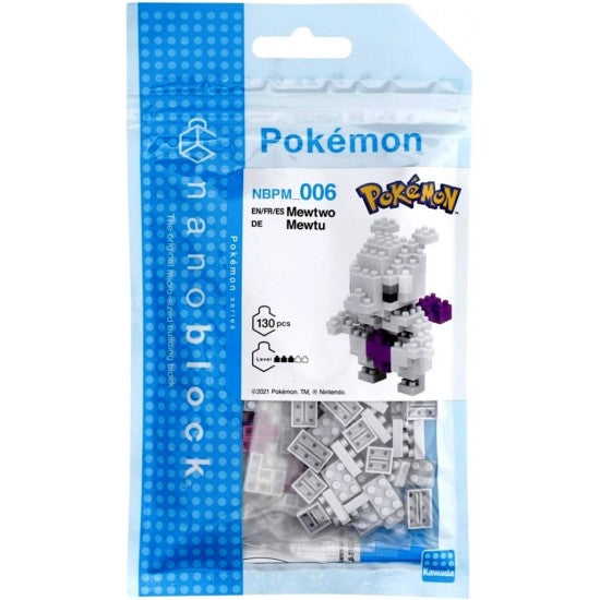 Nanoblock Pokémon Character Pack - Mewtwo
