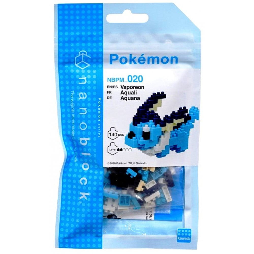 Nanoblock Pokémon Character Pack - Vaporeon
