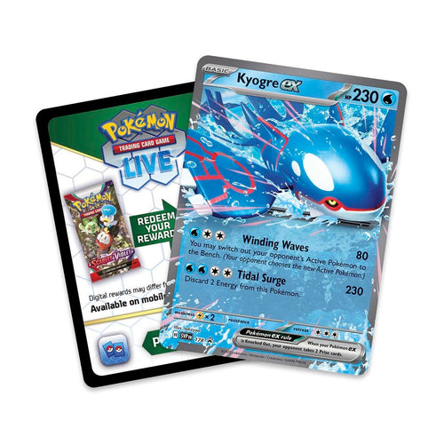 basic kyogre pokemon card Pokémon Azure Legends Tin