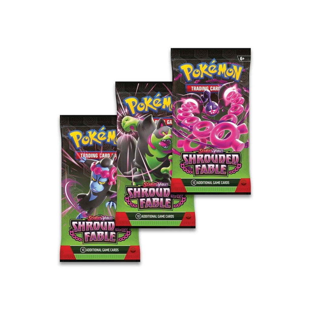 Pokémon Scarlet & Violet: Shrouded Fable 3 Booster Packs & Pecharunt Promo Card
