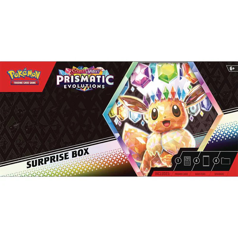 Pokémon Scarlet & Violet: Prismatic Evolutions Surprise Box