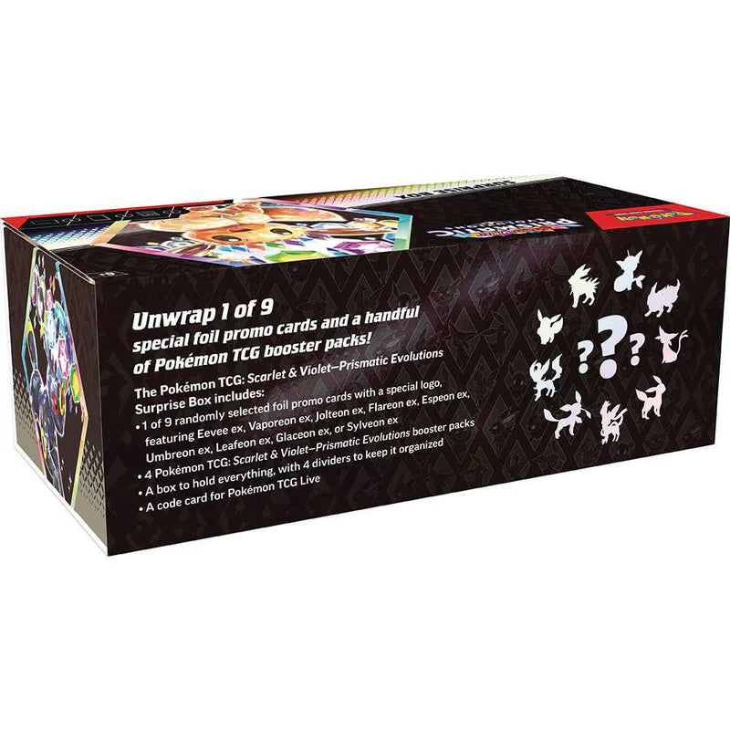 Pokémon Scarlet & Violet: Prismatic Evolutions Surprise Box