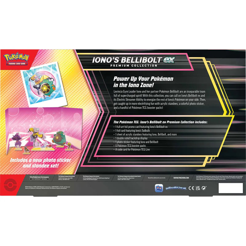 Pokémon Iono's Bellibolt ex Premium Collection