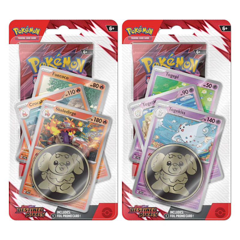 Pokemon Scarlet & Violet: Destined Rivals Blister Pack - Skeledirge