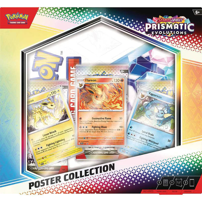 Pokemon Scarlet & Violet: Prismatic Evolutions - Poster Collection