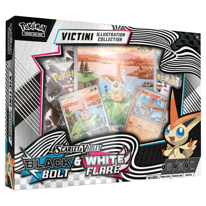 Pokémon Scarlet & Violet: Black Bolt & White Flare - Unova Victini Illustration Collection