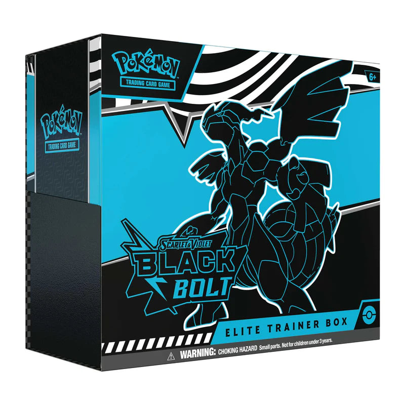 Pokémon Scarlet & Violet: Black Bolt - Elite Trainer Box - Zekrom