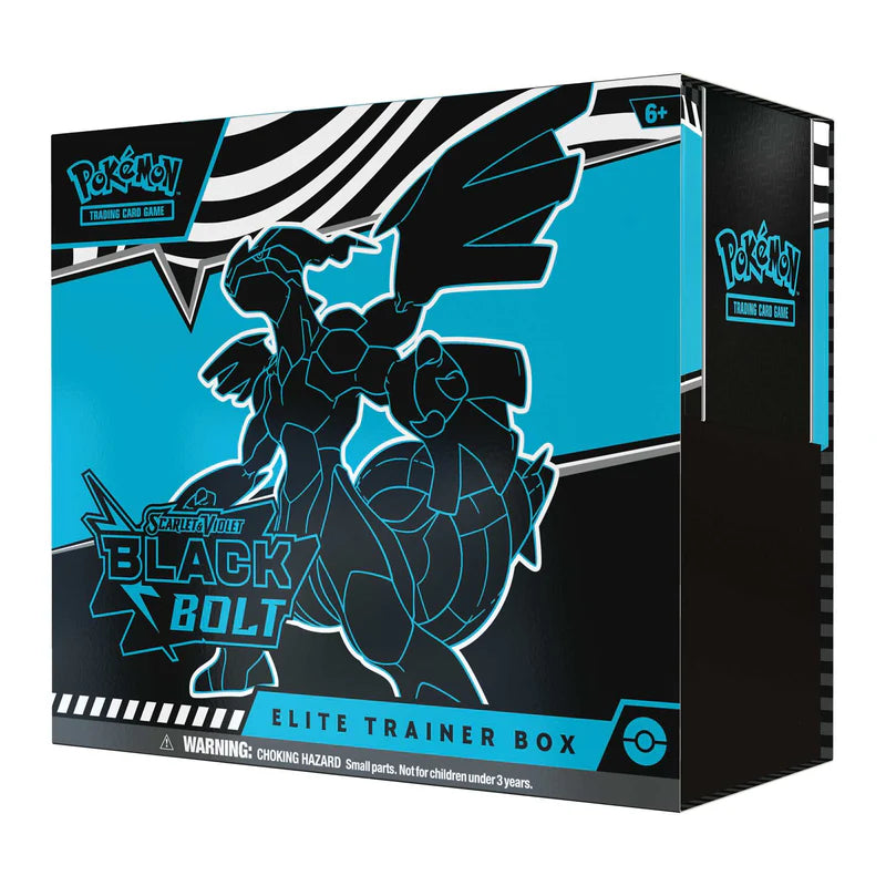 Pokémon Scarlet & Violet: Black Bolt - Elite Trainer Box - Zekrom