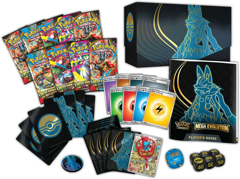 Pokemon Mega Evolutions Elite Trainer Box - Lucario