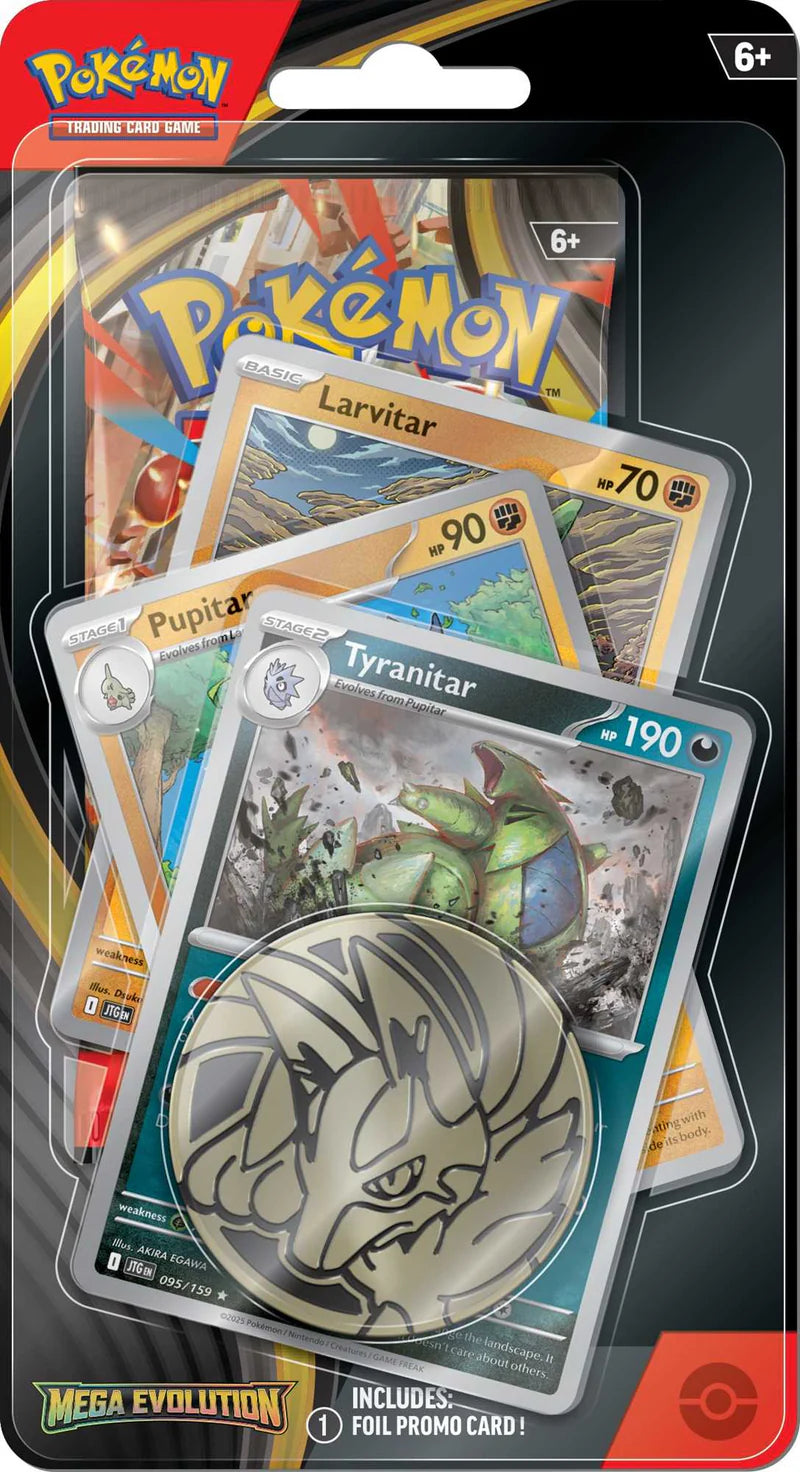 Pokemon Mega Evolutions Blister Pack - Tyranitar