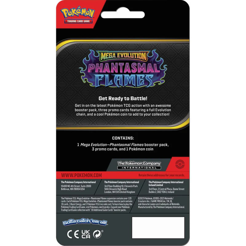 Pokémon Mega Evolution: Phantasmal Flames - Blister Pack - Hydrapple