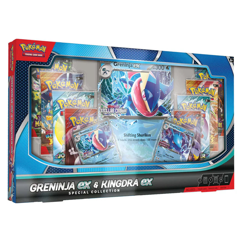 Pokémon Greninja ex & Kingdra ex Special Collection