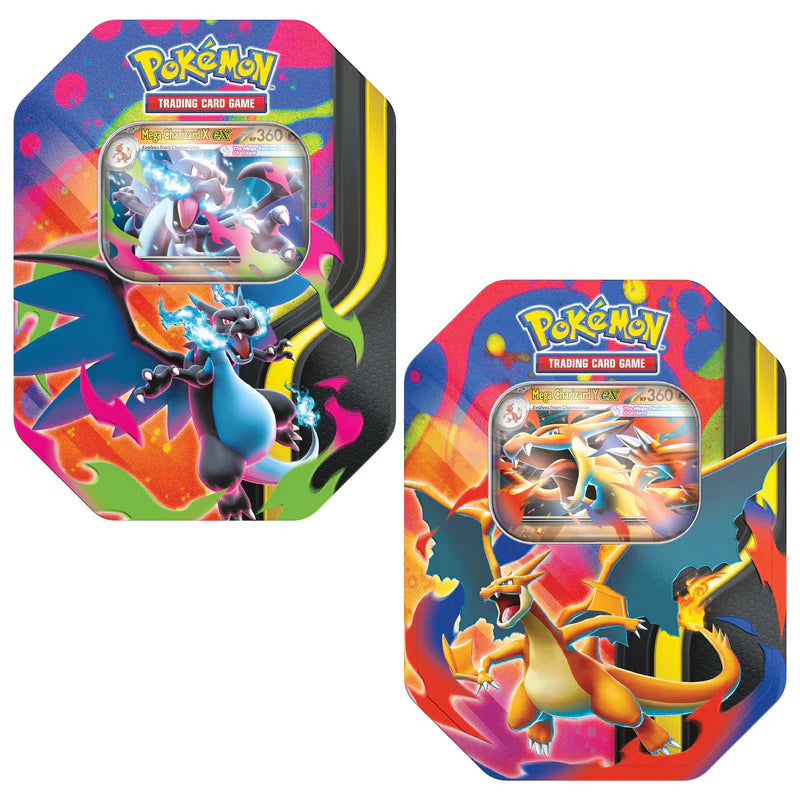 Pokémon Mega Charizard X ex Tin