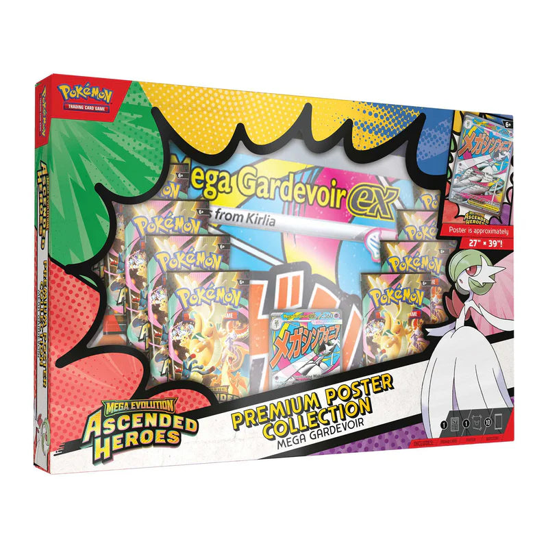 Pokémon Mega Evolution Ascended Heroes - Premium Poster Collection - Mega Gardevoir ex