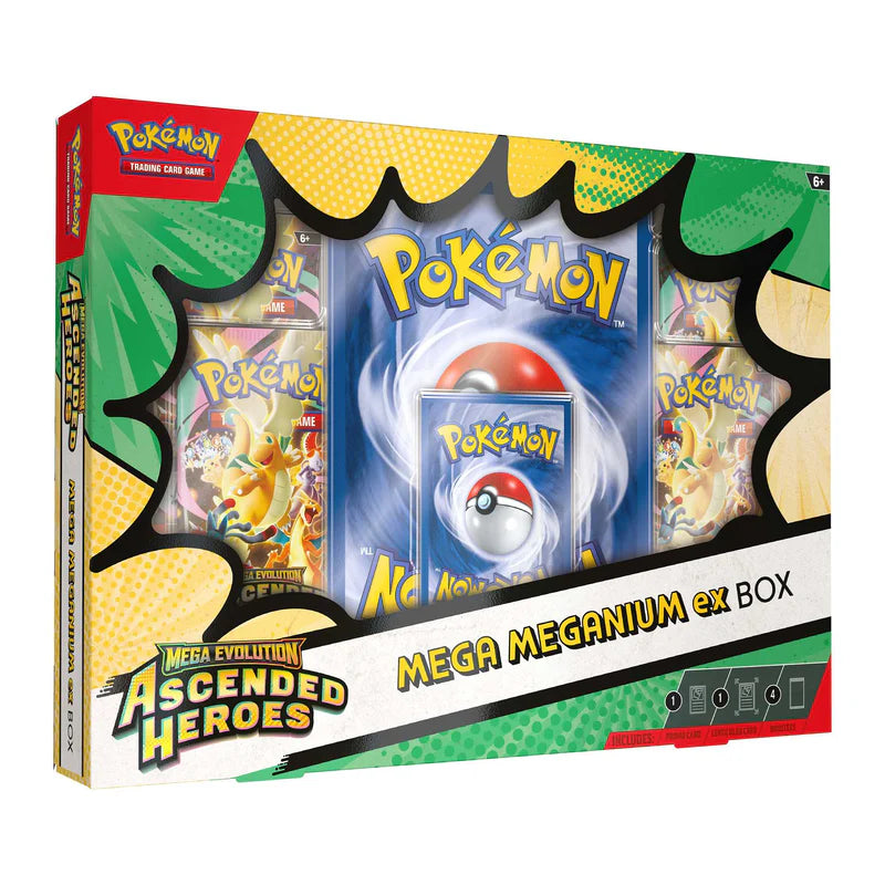 Pokémon Mega Evolution: Ascended Heroes - Mega Meganium ex Box