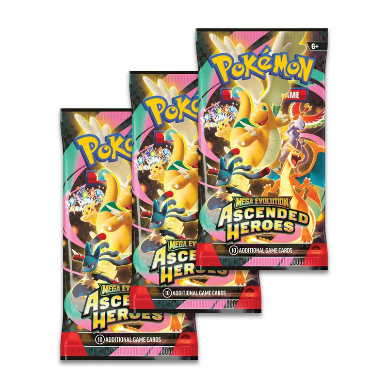 Pokémon Mega Evolution: Ascended Heroes - Tech Sticker Collection - Gastly