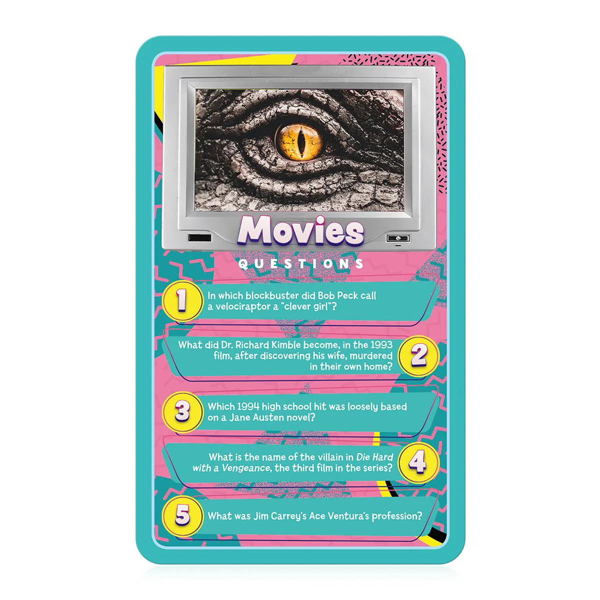 Top Trumps 1990's Quiz