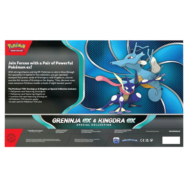Pokémon Greninja ex & Kingdra ex Special Collection
