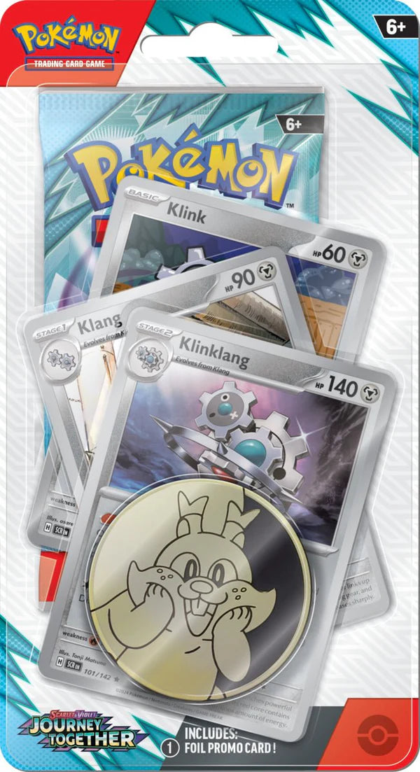 Pokemon Scarlet & Violet: Journey Together Blister Pack - Klinklang