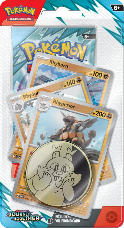 pokemon card rhyperior Pokemon Scarlet & Violet: Journey Together Blister Pack